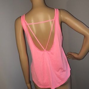Bright pink tank